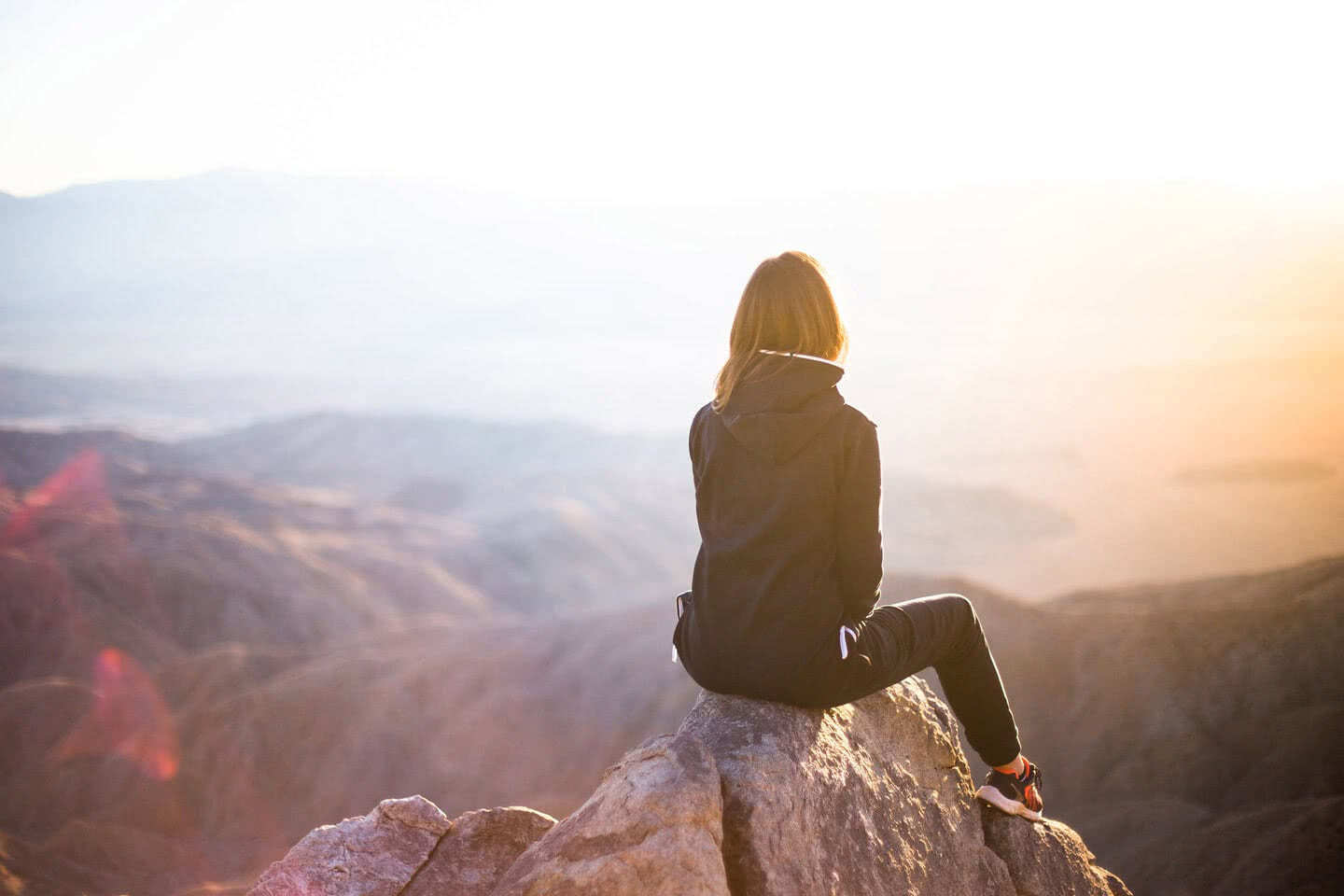 Sunrise From The Top of Mountain